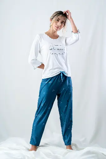 Pijama Conjunto Manga 3/4 + Pantalón Cuerda Astro